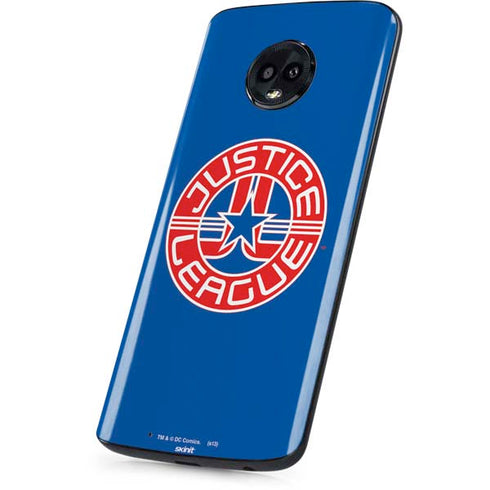 Justice League Emblem Moto G6 Skin