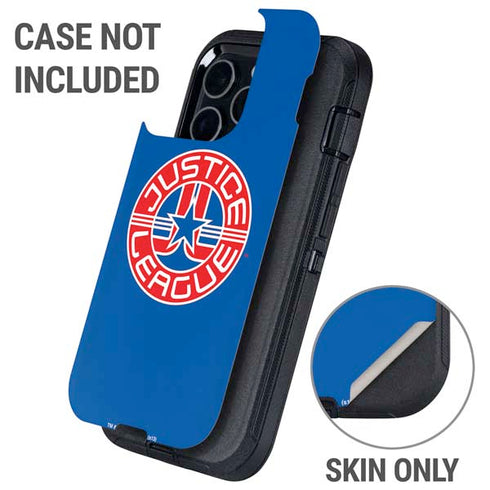 Justice League Emblem Otterbox Defender iPhone Skin