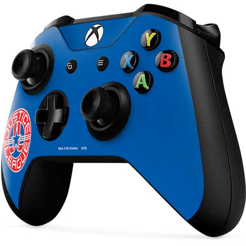 Justice League Emblem Xbox One X Controller Skin