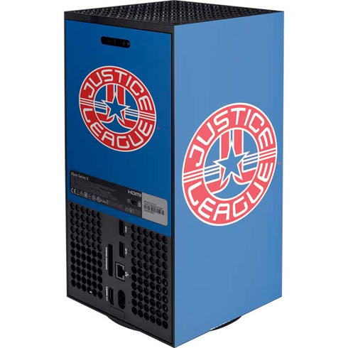 Justice League Emblem XBox Series X Digital Edition Console Skin