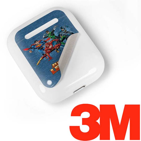 Justice League Action Pose Charcaters Apple AirPods Skin