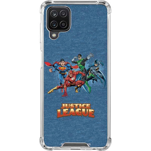 Justice League Action Pose Charcaters Galaxy Cases