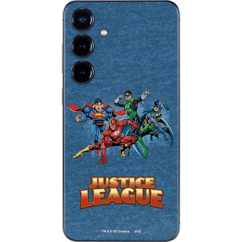 Justice League Action Pose Charcaters Galaxy A16 5G Skin