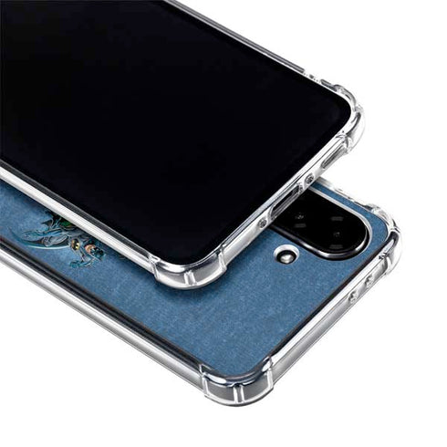 Justice League Action Pose Charcaters Galaxy A36 5G Clear Case