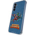 Justice League Action Pose Charcaters Galaxy A55 5G Clear Case