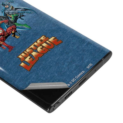 Justice League Action Pose Charcaters Galaxy Note 10 Plus Skin