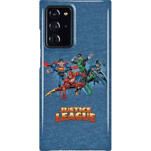 Justice League Action Pose Charcaters Galaxy Cases