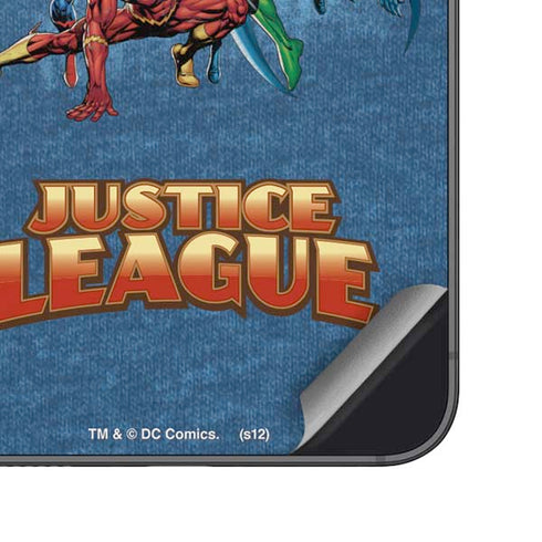 Justice League Action Pose Charcaters Galaxy S25 Skin