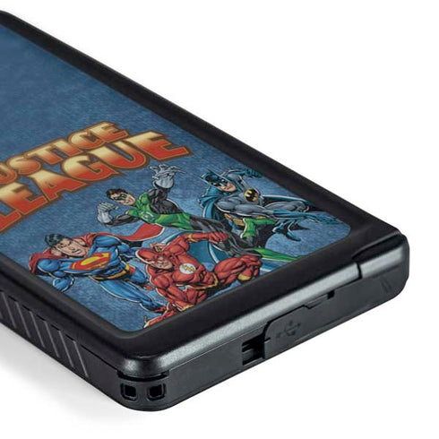 Justice League Action Pose Charcaters Galaxy S24 Ultra Waterproof Case