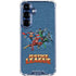 Justice League Action Pose Charcaters Galaxy S25 Plus Clear Case