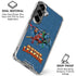 Justice League Action Pose Charcaters Galaxy S26 Clear Case