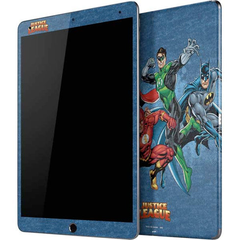 Justice League Action Pose Charcaters iPad Skins