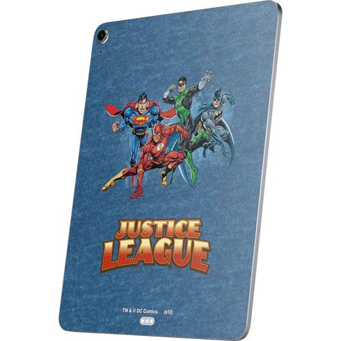 Justice League Action Pose Charcaters Apple iPad Air Skin