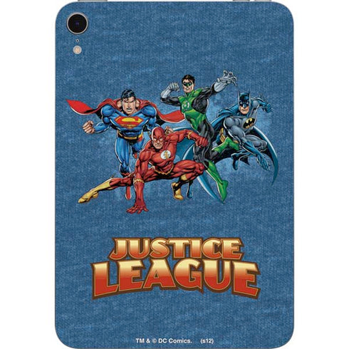 Justice League Action Pose Charcaters Apple iPad Mini Skin