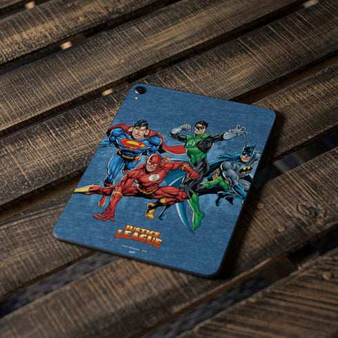 Justice League Action Pose Charcaters Apple iPad Pro Skin