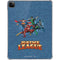 Justice League Action Pose Charcaters iPad Pro 11in (2024) Clear Case