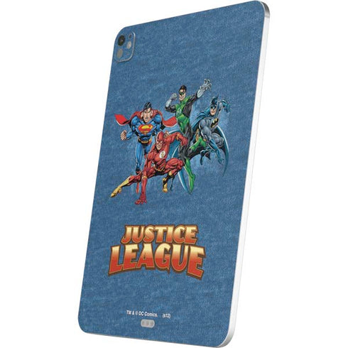 Justice League Action Pose Charcaters iPad Pro 13in M4 (2024) Skin