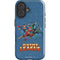 Justice League Action Pose Charcaters iPhone 16 Plus Impact Case
