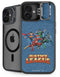 Justice League Action Pose Charcaters iPhone 16 Plus Kickstand Case