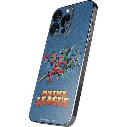 Justice League Action Pose Charcaters iPhone 16 Pro Max Skin