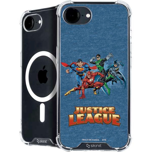 Justice League Action Pose Charcaters iPhone 16e MagSafe Case