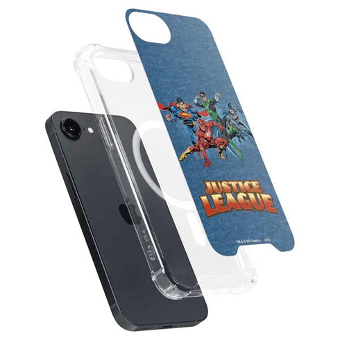 Justice League Action Pose Charcaters iPhone 16e MagSafe Case
