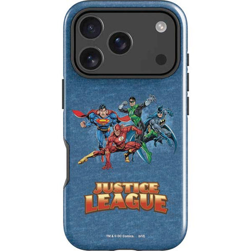 Justice League Action Pose Charcaters iPhone 18 Pro Impact Case