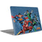 Justice League Action Pose Charcaters Apple MacBook Air Skin