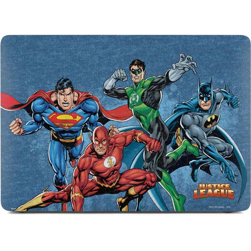 Justice League Action Pose Charcaters Apple MacBook Air Skin