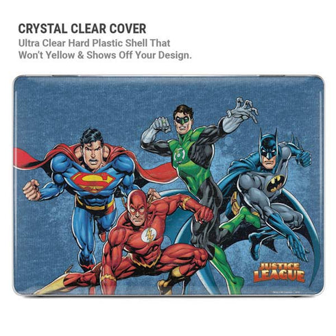 Justice League Action Pose Charcaters MacBook Pro 14in (2021-24) Case plus Skin