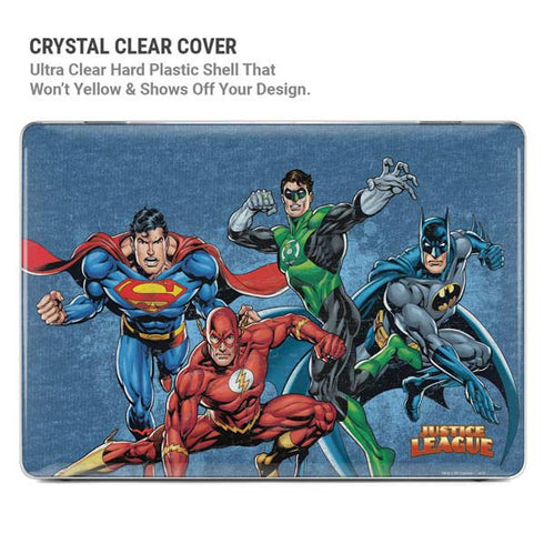 Justice League Action Pose Charcaters MacBook Cases