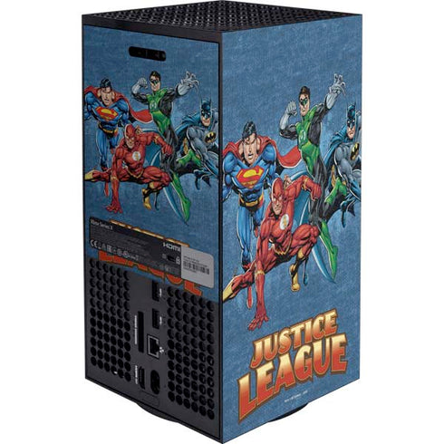 Justice League Action Pose Charcaters XBox Series X Digital Edition Bundle Skin