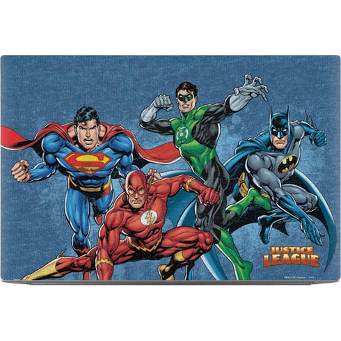 Justice League Action Pose Charcaters Dell XPS Skin