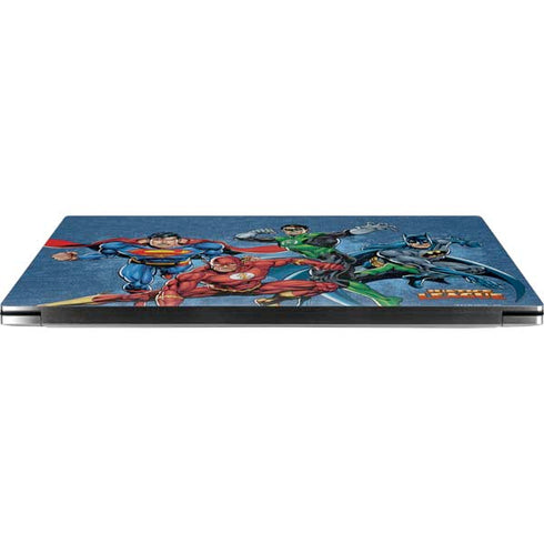 Justice League Action Pose Charcaters Dell XPS Skin