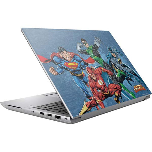 Justice League Action Pose Charcaters HP ZBook Fury 16 G10 Skin