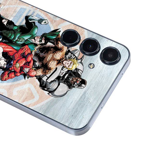 Justice League Heroes Stance 2 Galaxy A55 5G Skin
