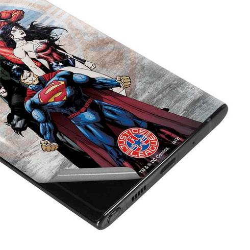 Justice League Heroes Stance 2 Galaxy Note 10 Plus Skin