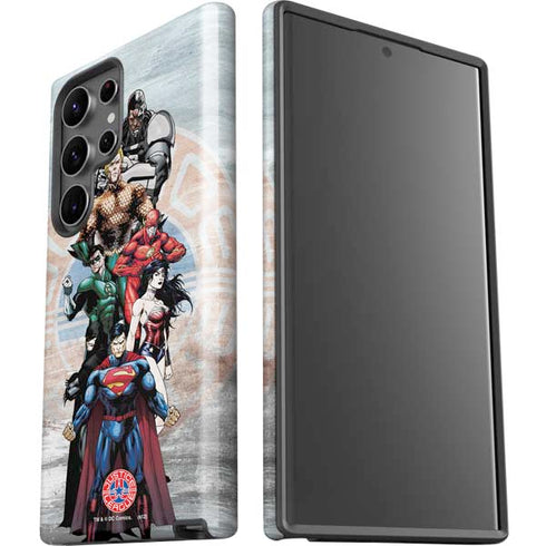 Justice League Heroes Stance 2 Galaxy S23 Ultra Pro Case