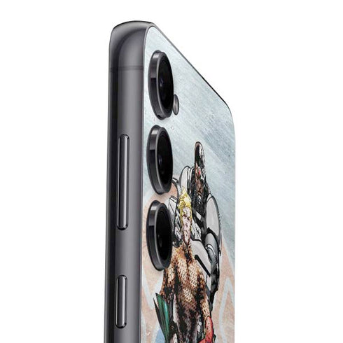 Justice League Heroes Stance 2 Galaxy S25 Skin