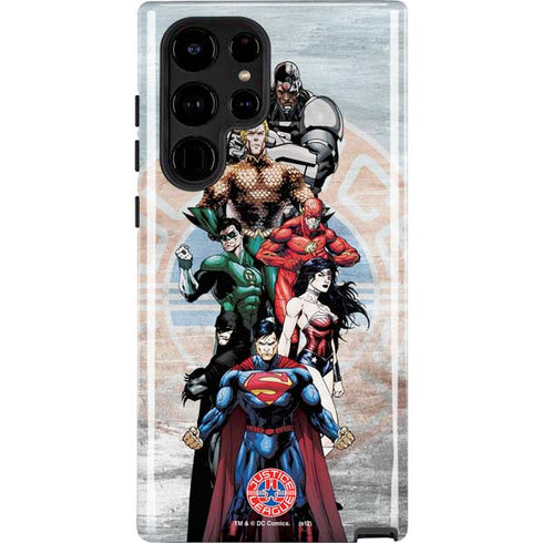 Justice League Heroes Stance 2 Galaxy Cases