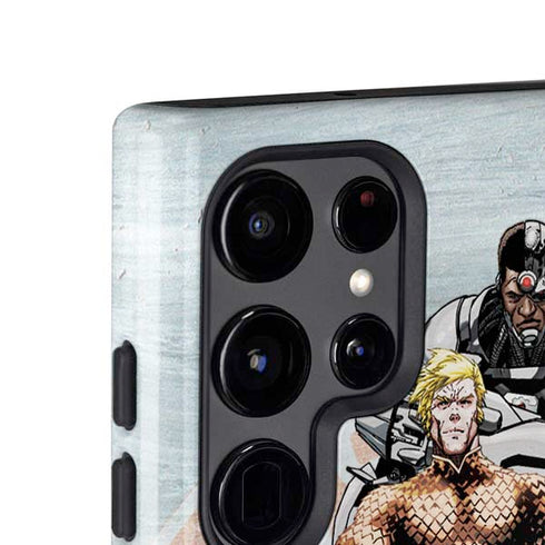 Justice League Heroes Stance 2 Galaxy S25 Ultra Impact Case