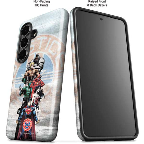Justice League Heroes Stance 2 Galaxy S26 Impact Case