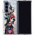 Justice League Heroes Stance 2 Galaxy Z Fold5 5G Clear Case