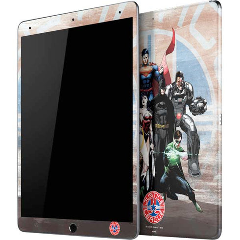 Justice League Heroes Stance 2 iPad Skins