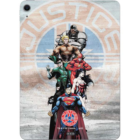 Justice League Heroes Stance 2 Apple iPad Air Skin