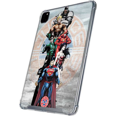 Justice League Heroes Stance 2 iPad Cases