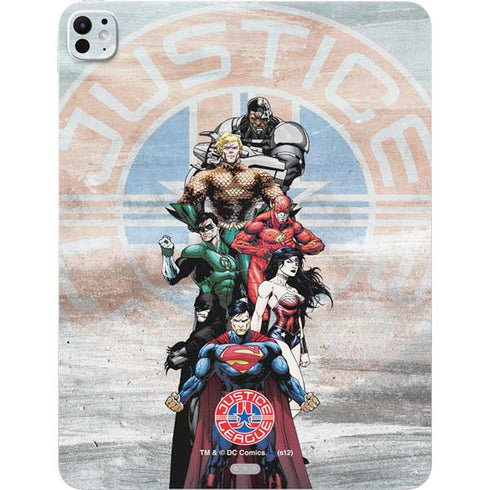 Justice League Heroes Stance 2 iPad Pro 13in M4 (2024) Skin