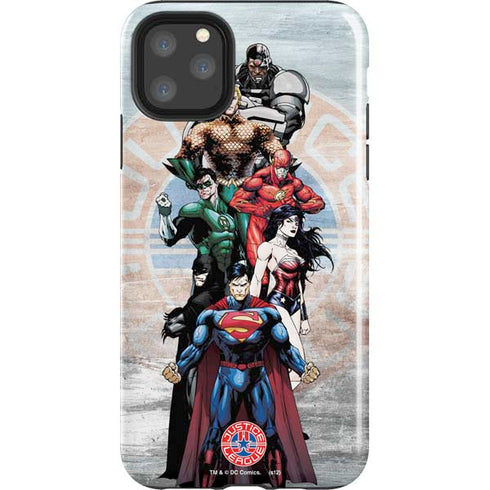 Justice League Heroes Stance 2 iPhone Cases