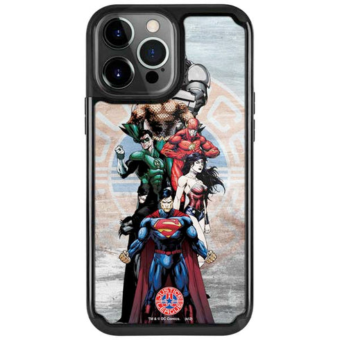 Justice League Heroes Stance 2 iPhone Cases