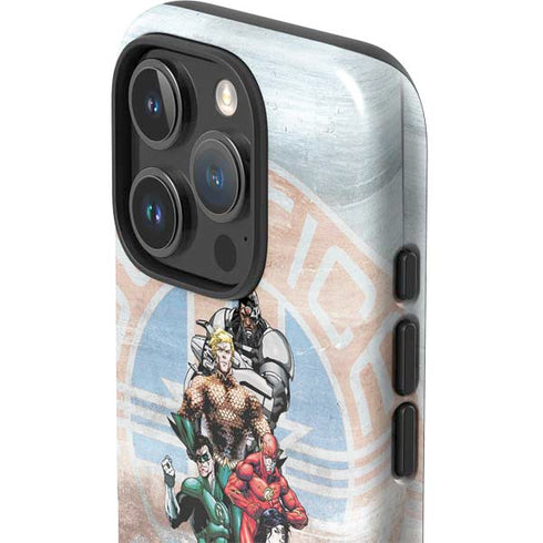 Justice League Heroes Stance 2 iPhone 16 Pro Impact Case